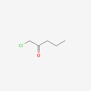 Chemical structure of 1-Chloropentan-2-one