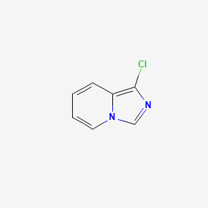 Chemical structure of 1-Chloroimidazo[1,5-a]pyridine