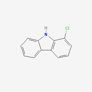 Chemical structure of 1-Chloro-9H-carbazole