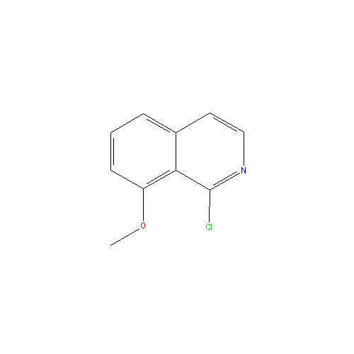 Chemical structure of 1-Chloro-8-methoxyisoquinoline