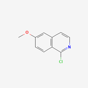 Chemical structure of 1-Chloro-6-methoxyisoquinoline