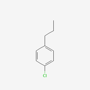 Chemical structure of 1-Chloro-4-propylbenzene