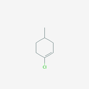 Chemical structure of 1-Chloro-4-methylcyclohex-1-ene
