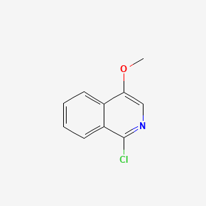 Chemical structure of 1-Chloro-4-methoxyisoquinoline