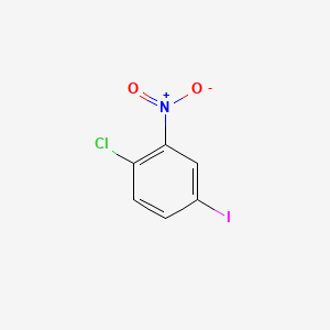 Chemical structure of 1-Chloro-4-iodo-2-nitrobenzene