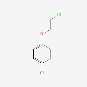 Chemical structure of 1-Chloro-4-(2-chloroethoxy)benzene