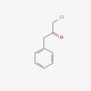 Chemical structure of 1-Chloro-3-phenylpropan-2-one