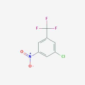 Chemical structure of 3-Chloro-5-nitrobenzotrifluoride