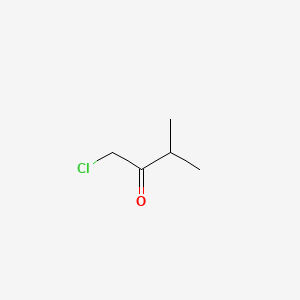 Chemical structure of 1-Chloro-3-methylbutan-2-one