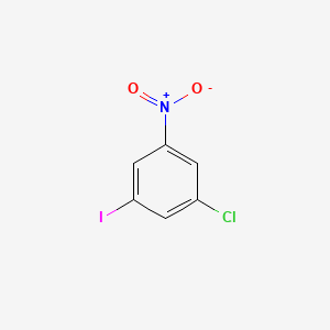 Chemical structure of 1-Chloro-3-iodo-5-nitrobenzene
