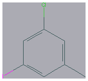 Chemical structure of 1-Chloro-3-iodo-5-methylbenzene