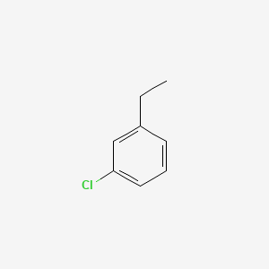 Chemical structure of 1-Chloro-3-ethylbenzene