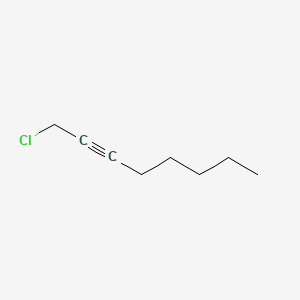 Chemical structure of 1-Chloro-2-octyne