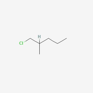 Chemical structure of 1-Chloro-2-methylpentane