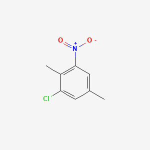 Chemical structure of 1-Chloro-2,5-dimethyl-3-nitrobenzene