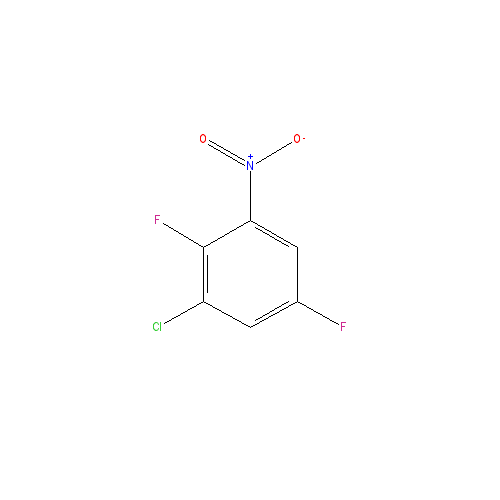 Chemical structure of 1-Chloro-2,5-difluoro-3-nitrobenzene
