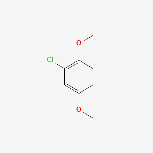 Chemical structure of 1-Chloro-2,5-diethoxybenzene