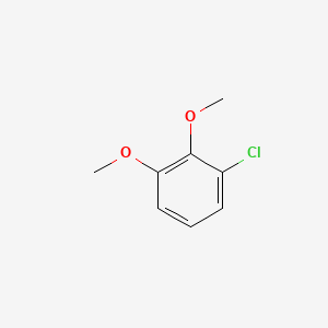 Chemical structure of 1-Chloro-2,3-dimethoxybenzene