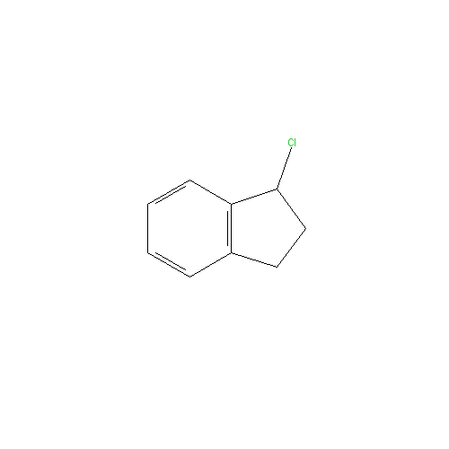 Chemical structure of 1-chloro-2,3-dihydro-1H-indene
