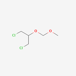 Chemical structure of 1,3-Dichloro-2-(methoxymethoxy)propane