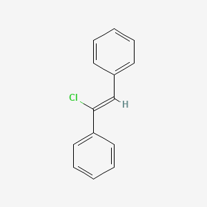 Chemical structure of 1-Chloro-2-(1-phenylvinyl)benzene