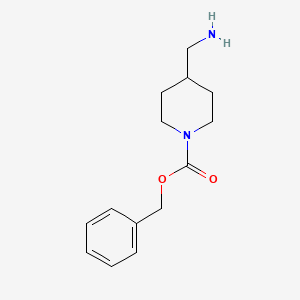 Chemical structure of 1-Cbz-4-(aminomethyl)piperidine