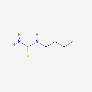 Chemical structure of Butylthiourea