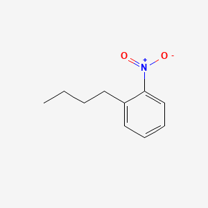 Chemical structure of 1-Butyl-2-nitrobenzene