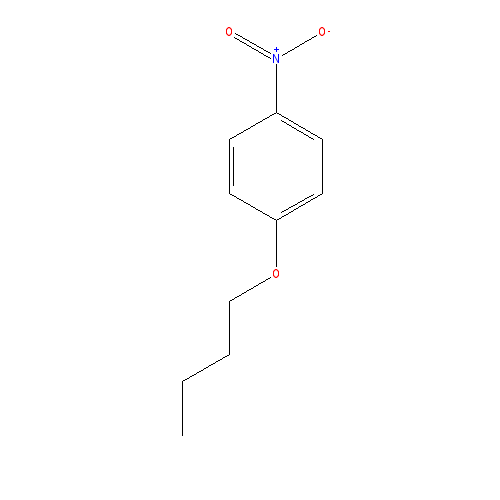 Chemical structure of 1-Butoxy-4-nitrobenzene