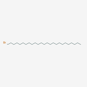 Chemical structure of 1-bromopentacosane