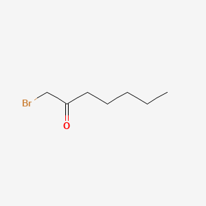 Chemical structure of 1-Bromoheptan-2-one