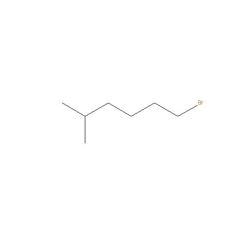 Chemical structure of 1-Bromo-5-methylhexane