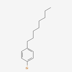 Chemical structure of p-Bromophenyloctane