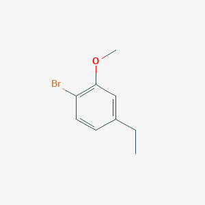 Chemical structure of 1-Bromo-4-ethyl-2-methoxybenzene