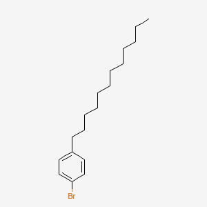 Chemical structure of 1-Bromo-4-dodecylbenzene