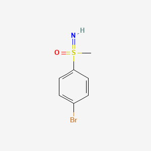 Chemical structure of p-Bromophenyl methyl sulfoximine