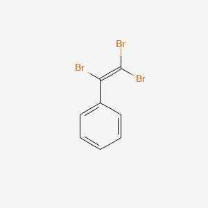 Chemical structure of 1-Bromo-4-(2,2-dibromoethenyl)-benzene