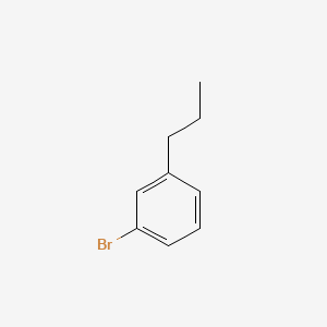 Chemical structure of 1-bromo-3-propylbenzene