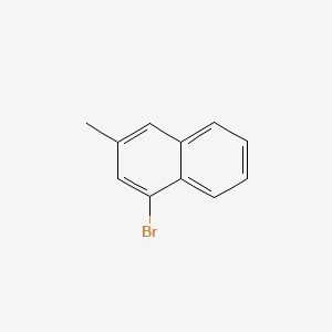 Chemical structure of 1-Bromo-3-methylnaphthalene