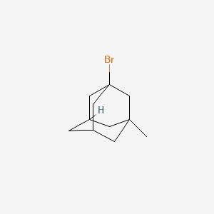 Chemical structure of 1-Bromo-3-Methyladamantane