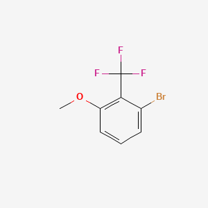 Chemical structure of 2-Bromo-6-methoxybenzotrifluoride