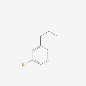 Chemical structure of 1-Bromo-3-isobutylbenzene