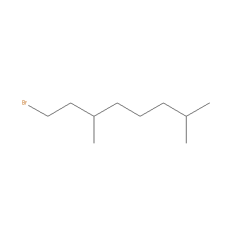 Chemical structure of 1-Bromo-3,7-dimethyloctane
