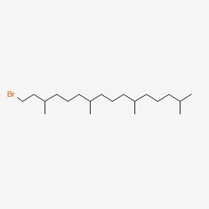 Chemical structure of Phytanyl Bromide