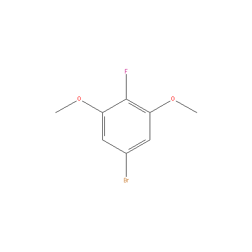 Chemical structure of 1-Bromo-3,5-dimethoxy-4-fluorobenzene