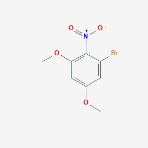 Chemical structure of 1-Bromo-3,5-dimethoxy-2-nitrobenzene