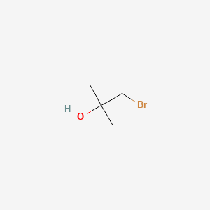 Chemical structure of 1-Bromo-2-methylpropan-2-ol