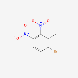 Chemical structure of 1-Bromo-2-methyl-3,4-dinitrobenzene