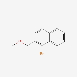 Chemical structure of 1-Bromo-2-methoxymethylnaphthalene