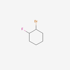 Chemical structure of 1-Bromo-2-fluorocyclohexane